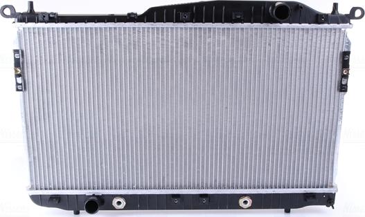 Nissens  61629 - Радиатор, охлаждение двигателя autosila-amz.com