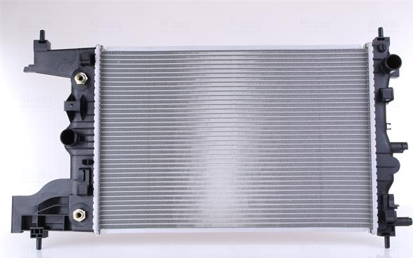 Nissens 61677 - Радиатор, охлаждение двигателя autosila-amz.com