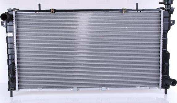 Nissens 61004 - Радиатор, охлаждение двигателя autosila-amz.com
