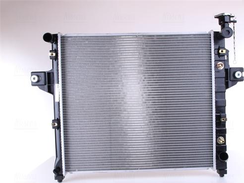 Nissens 61010 - Радиатор, охлаждение двигателя autosila-amz.com