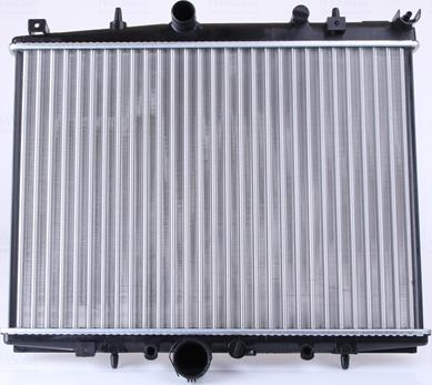 Nissens 61291A - Радиатор, охлаждение двигателя autosila-amz.com