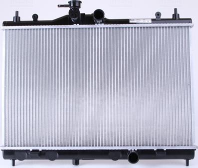 Nissens 68741 - Радиатор, охлаждение двигателя autosila-amz.com