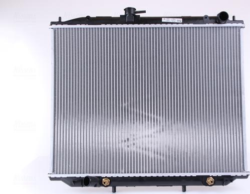 Nissens 68707A - Радиатор, охлаждение двигателя autosila-amz.com