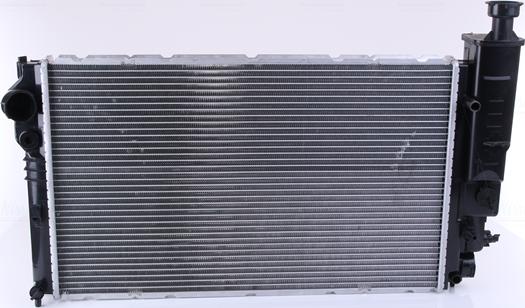 Nissens 63545 - Радиатор, охлаждение двигателя autosila-amz.com