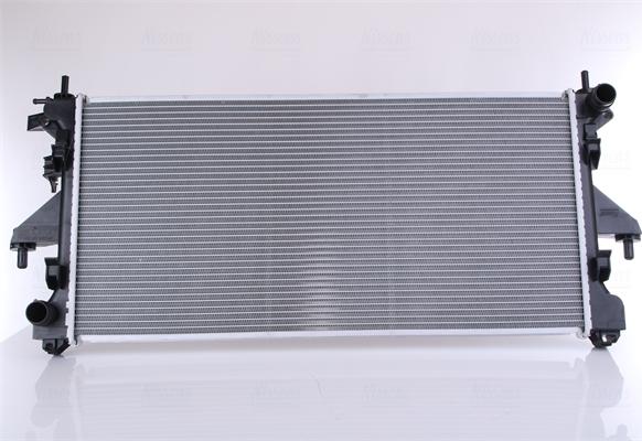 Nissens 63566 - Радиатор, охлаждение двигателя autosila-amz.com
