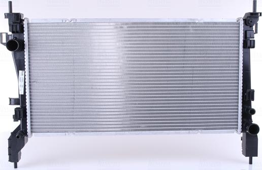 Nissens 636004 - Радиатор, охлаждение двигателя autosila-amz.com