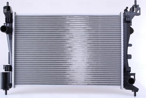 Nissens 636005 - Радиатор, охлаждение двигателя autosila-amz.com