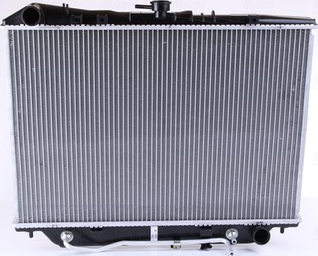 Nissens 63117 - Радиатор, охлаждение двигателя autosila-amz.com