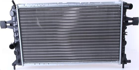 Nissens 63249A - Радиатор, охлаждение двигателя autosila-amz.com