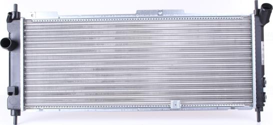 Nissens 63254A - Радиатор, охлаждение двигателя autosila-amz.com