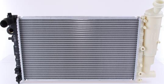 Nissens 63745A - Радиатор, охлаждение двигателя autosila-amz.com