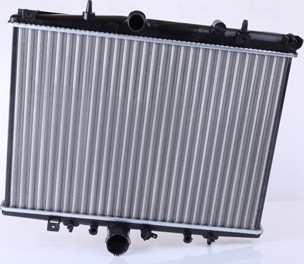 Nissens 63705A - Радиатор, охлаждение двигателя autosila-amz.com