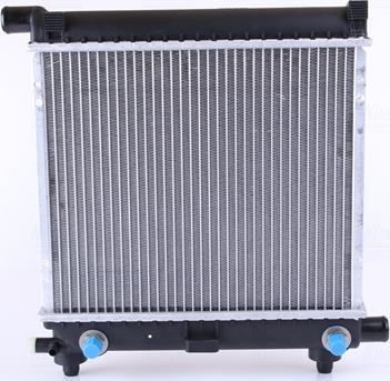 Nissens 62550 - Радиатор, охлаждение двигателя autosila-amz.com