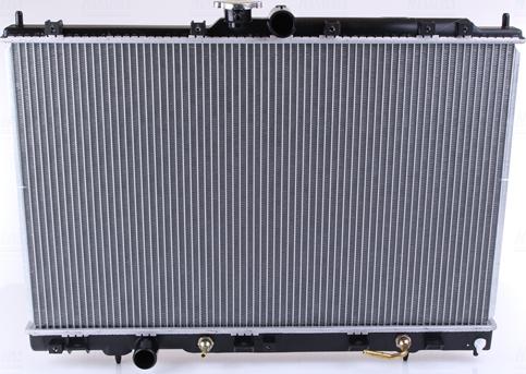 Nissens 628973 - Радиатор, охлаждение двигателя autosila-amz.com