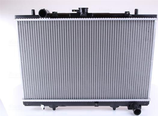 Nissens 62809 - Радиатор, охлаждение двигателя autosila-amz.com