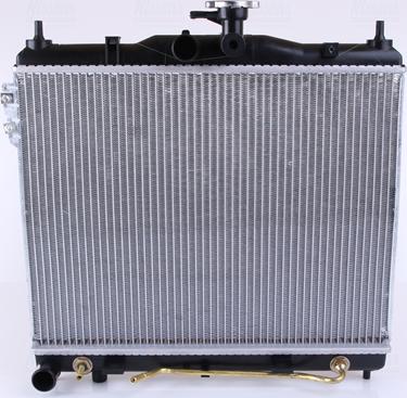 Nissens 67496 - Радиатор, охлаждение двигателя autosila-amz.com