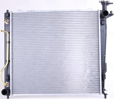 Nissens 67465 - Радиатор, охлаждение двигателя autosila-amz.com