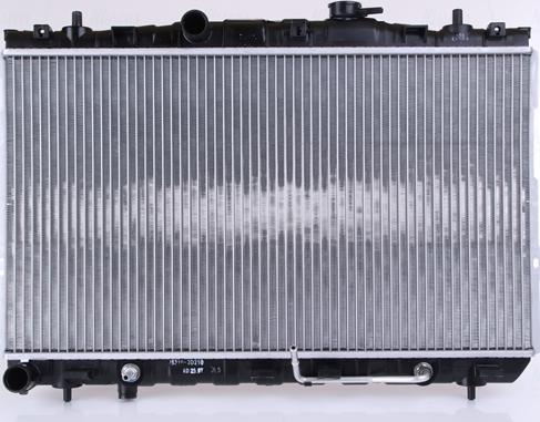 Nissens 67468 - Радиатор, охлаждение двигателя autosila-amz.com