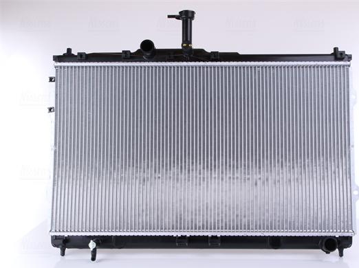Nissens 67472 - Радиатор, охлаждение двигателя autosila-amz.com