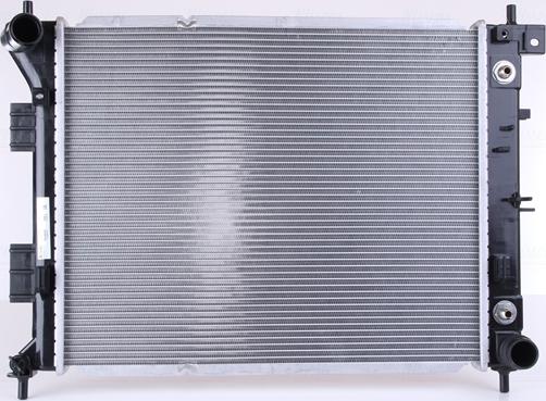 Nissens 67608 - Радиатор, охлаждение двигателя autosila-amz.com