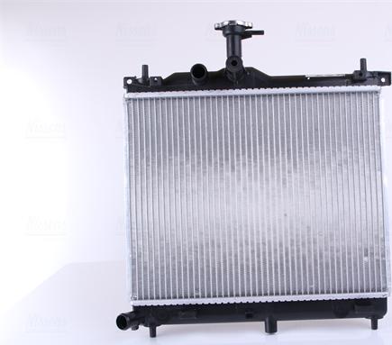 Nissens 67610 - Радиатор, охлаждение двигателя autosila-amz.com
