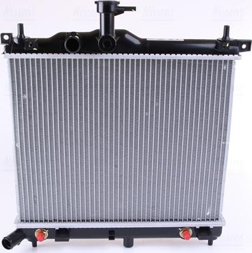 Nissens 67098 - Радиатор, охлаждение двигателя autosila-amz.com