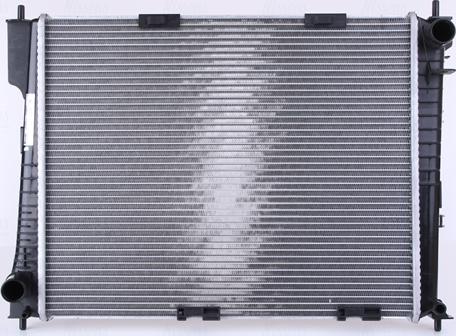Nissens 67283 - Радиатор двигателя RENAULT CLIO 1.2-1.6 05- autosila-amz.com