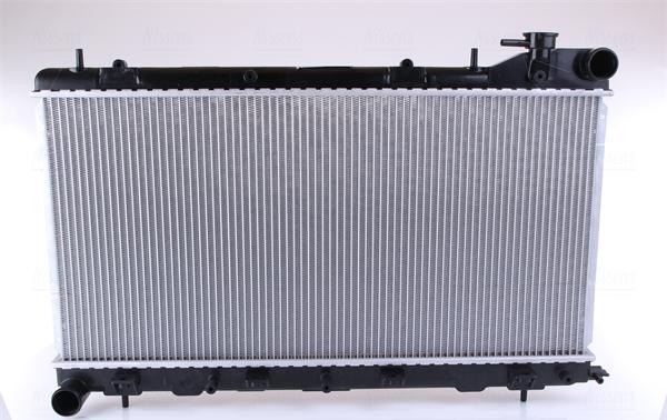 Nissens 67704A - Радиатор, охлаждение двигателя autosila-amz.com
