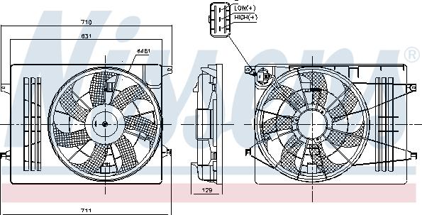 Nissens 850006 - Р Р Р С РёР С С Р С С Р Р РёР С Р С Р (С Р Р С Р С С Р Р ) HYUNDAI IX35 KIA SPORTAGE III 1.6/2.0 06. autosila-amz.com