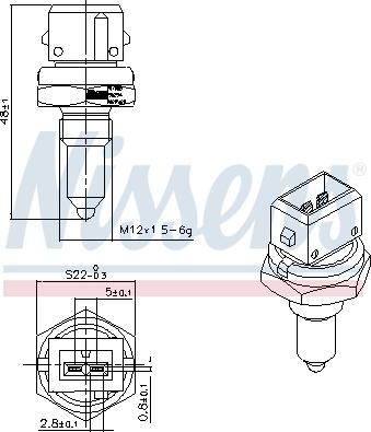 Nissens 207088 - Автодеталь autosila-amz.com