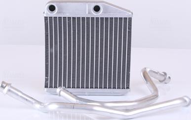Nissens 71163 - Радиатор отопителя FIAT PUNTO EVO (199) (09-) 1.3 MJTD autosila-amz.com