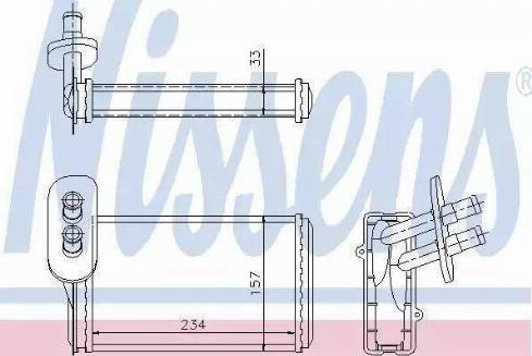 TEMPEST TP.1573962 - Теплообменник, отопление салона autosila-amz.com