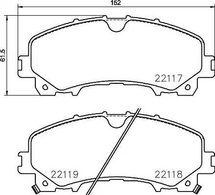 Sangsin Brake GP1714 - Тормозные колодки, дисковые, комплект autosila-amz.com