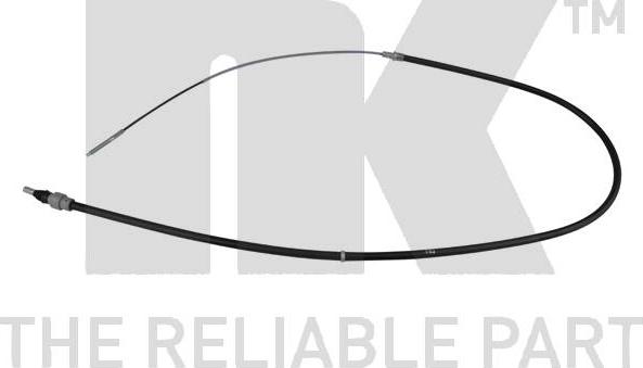 NK 904787 - Тросик, cтояночный тормоз autosila-amz.com