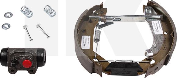 NK 449942701 - Комплект тормозных колодок, барабанные autosila-amz.com