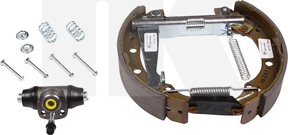 NK 449952001 - Колодки тормозные барабанные autosila-amz.com