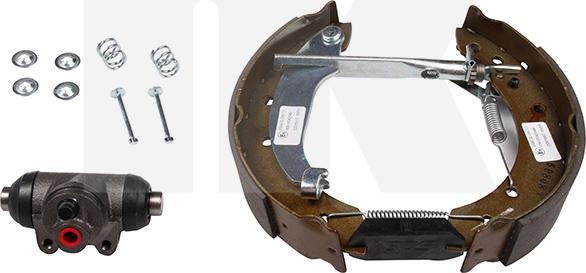 NK 449957202 - Комплект тормозных колодок, барабанные autosila-amz.com