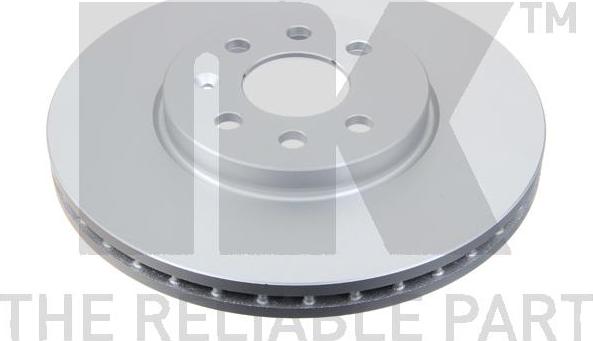 NK 313652 - Диск тормозной с антикорозийным покрытием Opel Meriva 03- autosila-amz.com