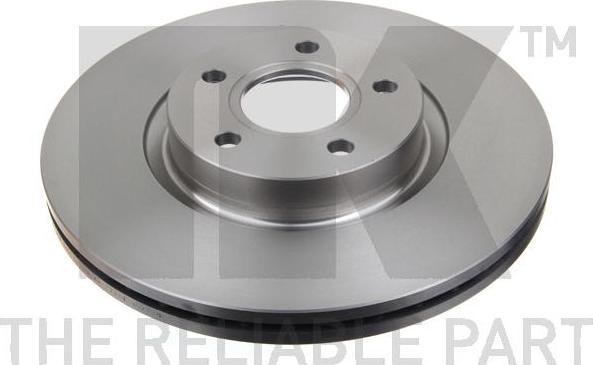 NK 204849 - Тормозной диск autosila-amz.com