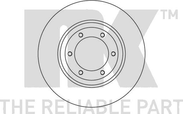 NK 201401 - Тормозной диск autosila-amz.com