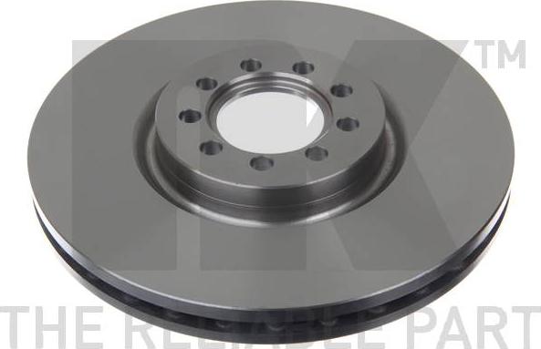 NK 202357 - Тормозной диск autosila-amz.com