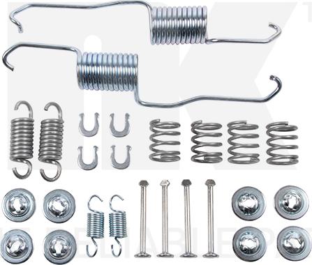 NK 7945684 - Комплектующие, барабанный тормозной механизм autosila-amz.com