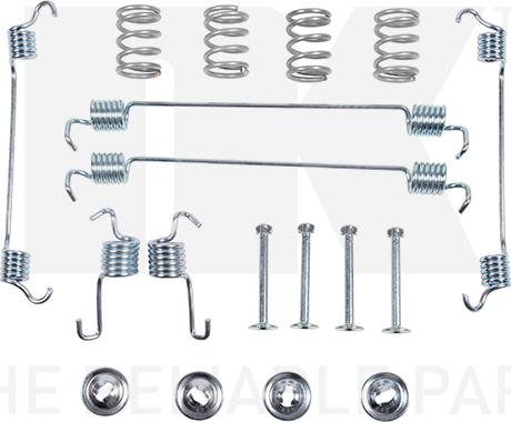 NK 7930784 - Комплектующие, барабанный тормозной механизм autosila-amz.com