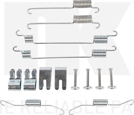 NK 7925987 - Комплектующие, барабанный тормозной механизм autosila-amz.com