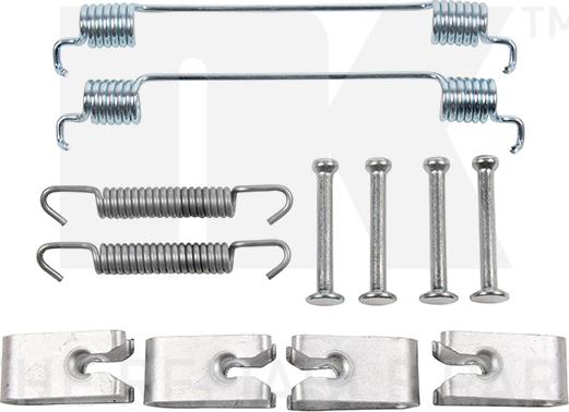 NK 7922827 - Комплект монтажный тормозных колодок autosila-amz.com