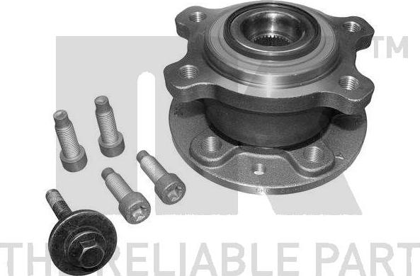 NK 764817 - Комплект подшипника ступицы колеса autosila-amz.com