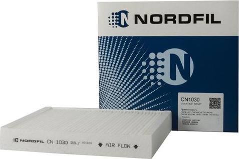 NORDFIL CN1030 - Фильтр воздуха в салоне autosila-amz.com