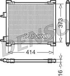 NPS DCN10015 - Конденсатор кондиционера autosila-amz.com