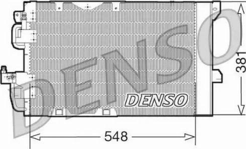 NPS DCN20005 - Конденсатор кондиционера autosila-amz.com