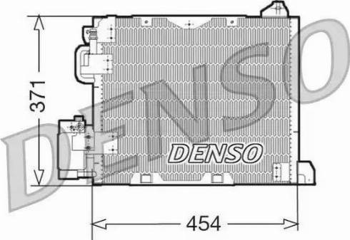 NPS DCN20006 - Конденсатор кондиционера autosila-amz.com